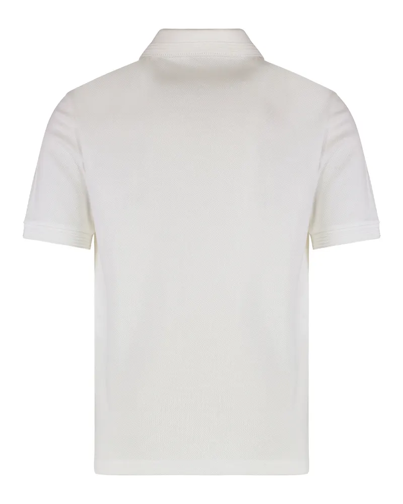 Ferragamo Cotton-Piqué Polo Shirt — White White
