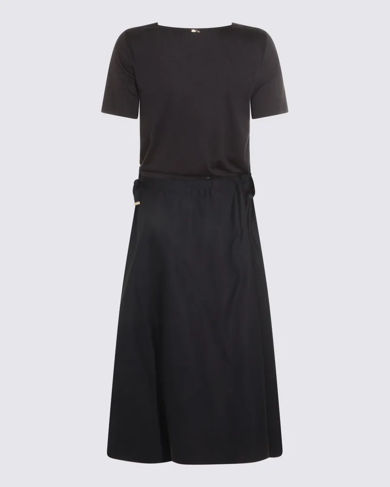 Herno Women Dresses Navy _100 % Co Navy