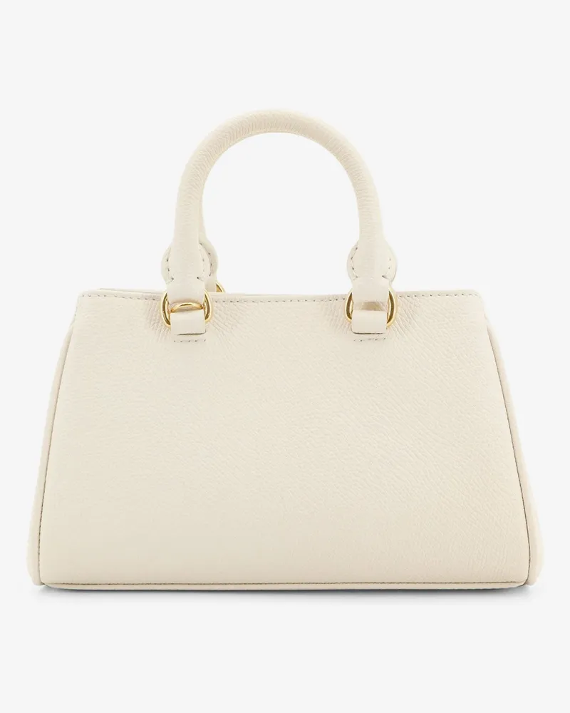 Valentino Garavani Women's Mini Leather Handbag Vlogo Signature White Handbags Hand Bags White