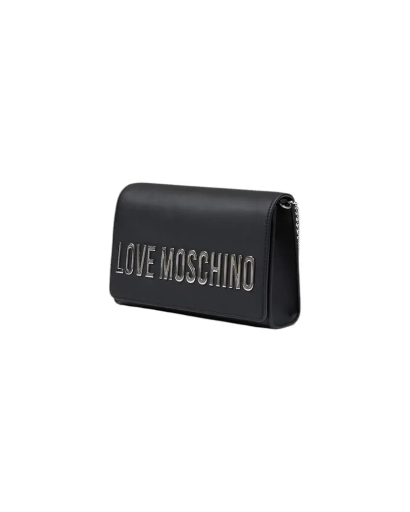 Moschino Women's Black Polyethylene Handbag Bag Black