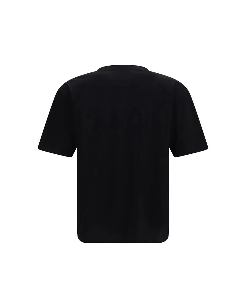 Valentino Garavani Men's Black Cotton T-Shirt Black