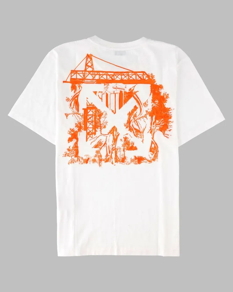 OFF-WHITE Logo Print T-Shirt — White White