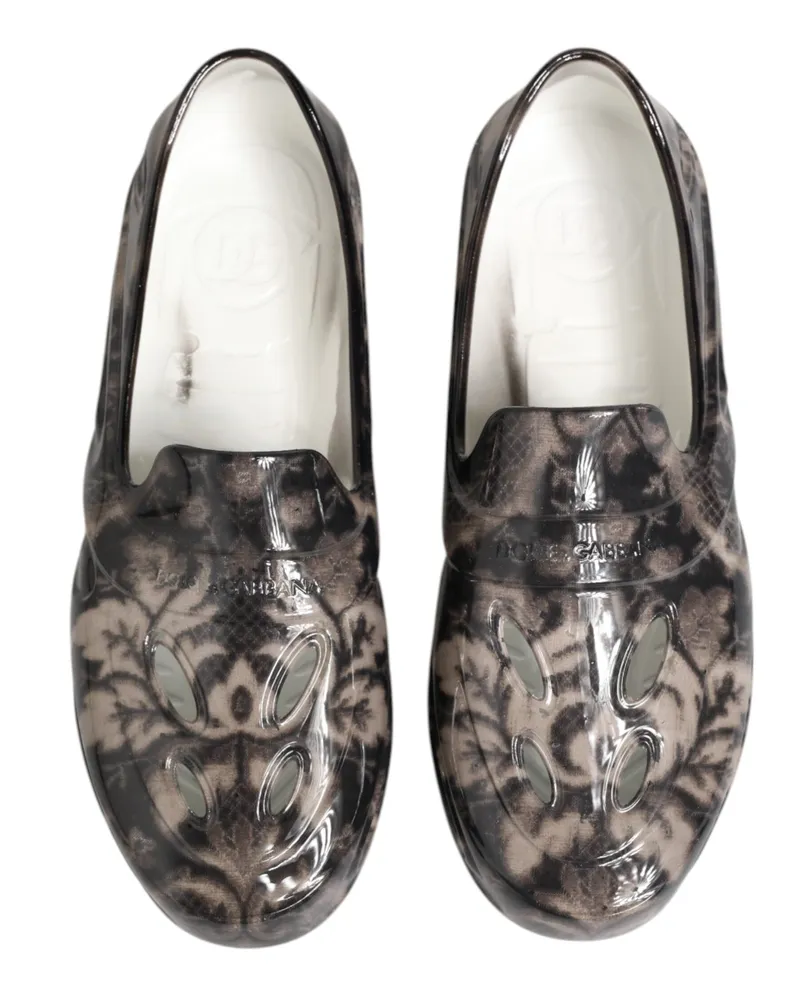 Dolce & Gabbana Multicolor Rubber Low Top Men Sneakers Shoes Tb+tu Multicolor