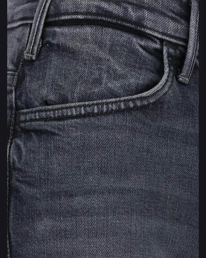 Mother The Hustler Jeans — Gray Gray