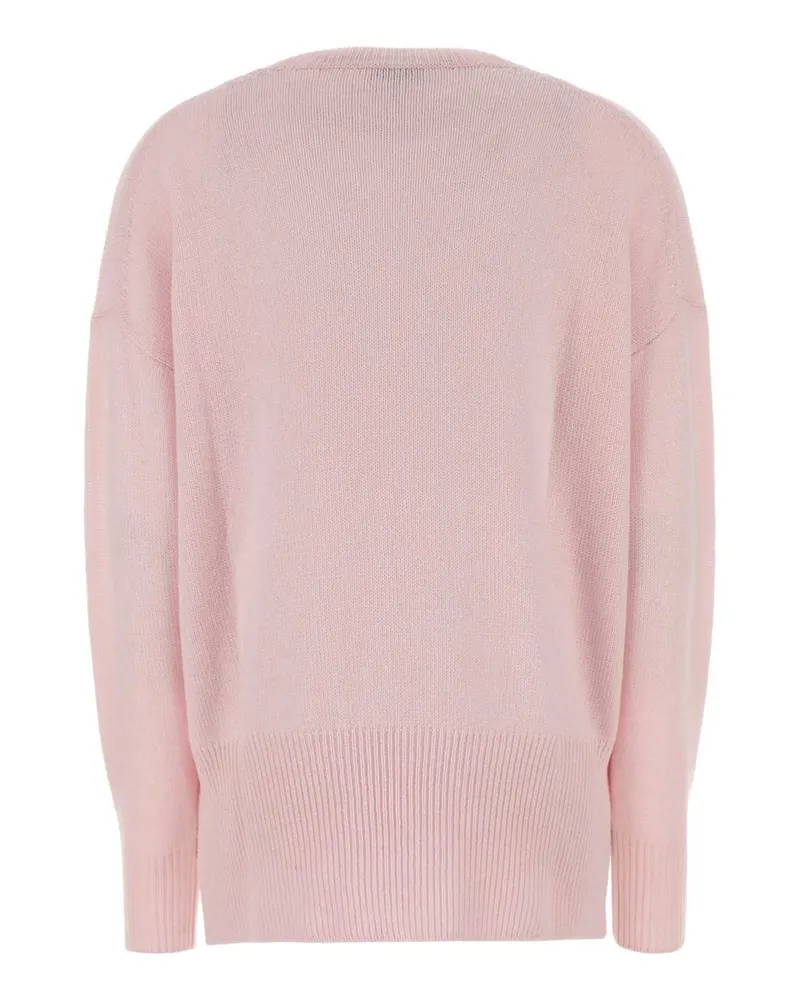 Jil Sander 664 Exterior: Cashmere Maglieria Sweater Pink