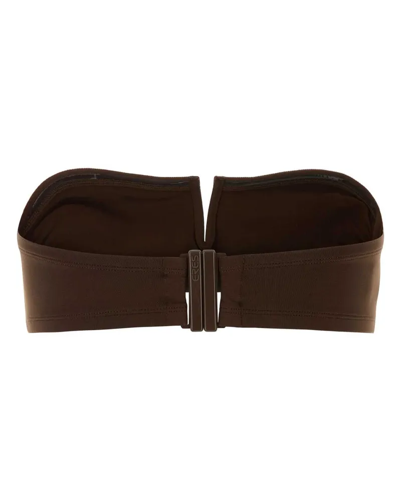 Eres Arcade Bikini Top — Brown Brown