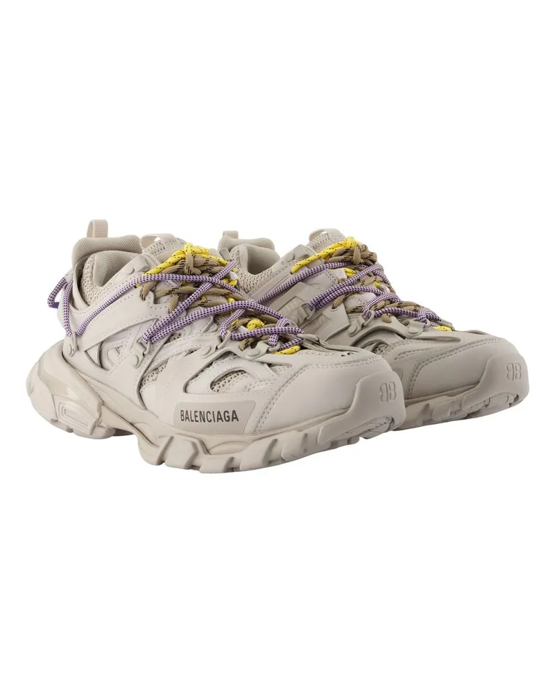 Balenciaga Women's Track Sneaker White Synthetic White