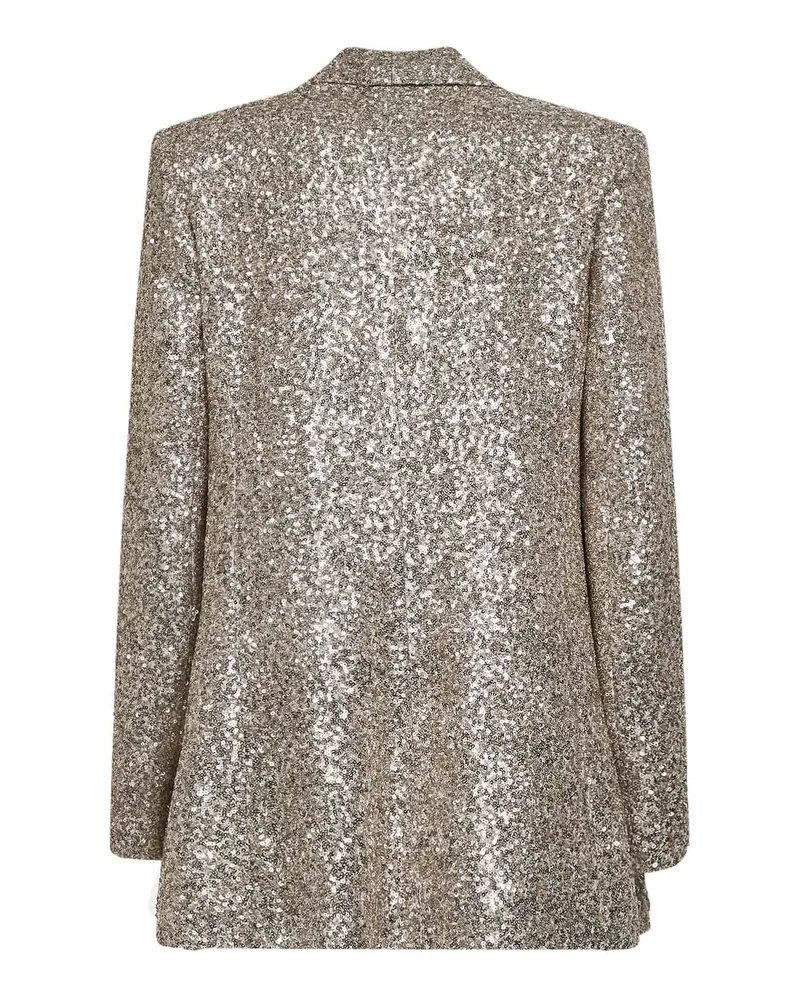 Blanca Women's Grospey Jacket Gold Sequins Polyester Gold