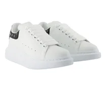 Women's Leather Oversized Sneaker White Calfskin