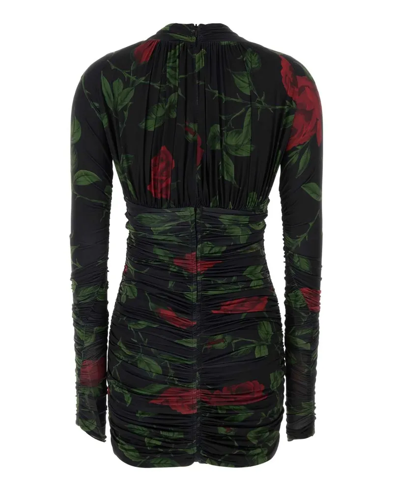 Blumarine Corto Dress — Black Black