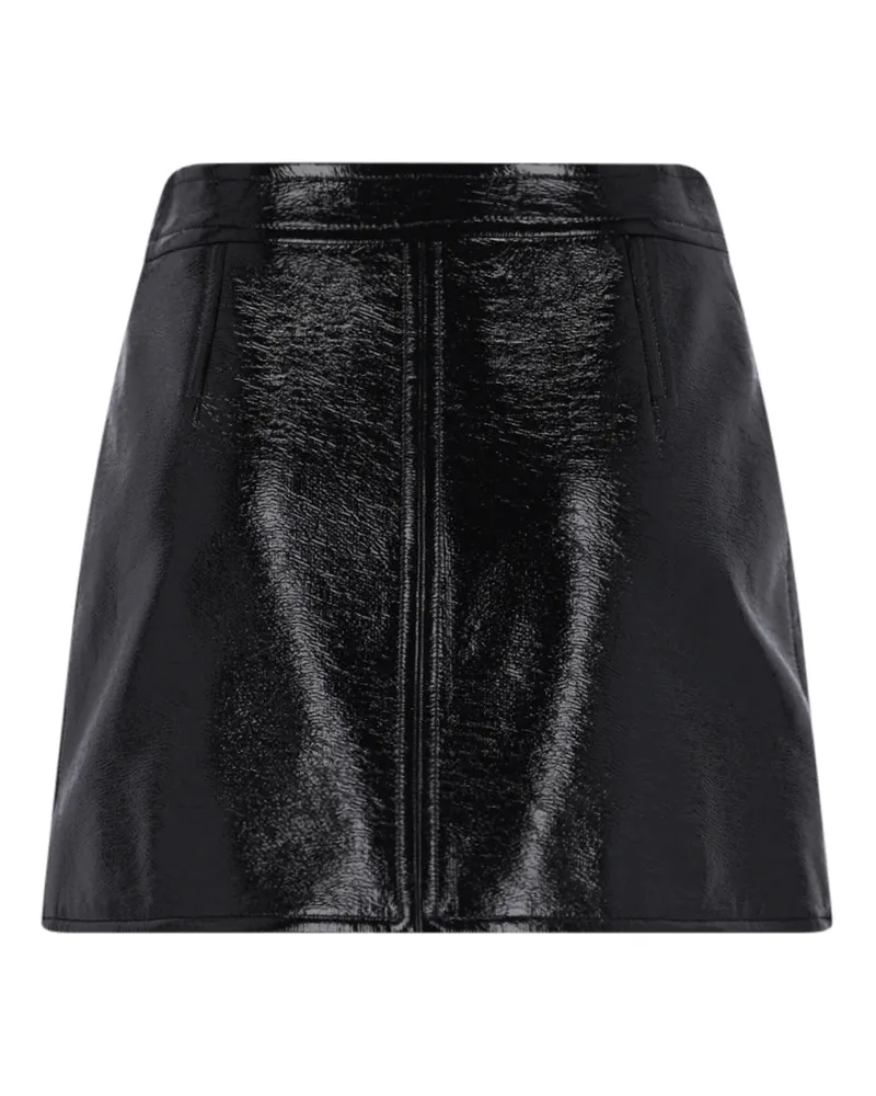 Courrèges Women's Skirts Black Main Fabric: Cotton Black