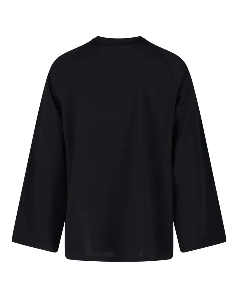 Y-3 Unisex T-Shirts And Polos Black Lyocell Black