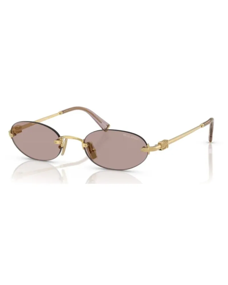 Miu Miu MUA54S Sunglasses — Rose gold Rose