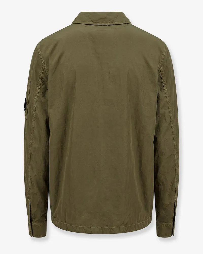 C.P. Company Men's Nylon Shirt Jacket Green Green