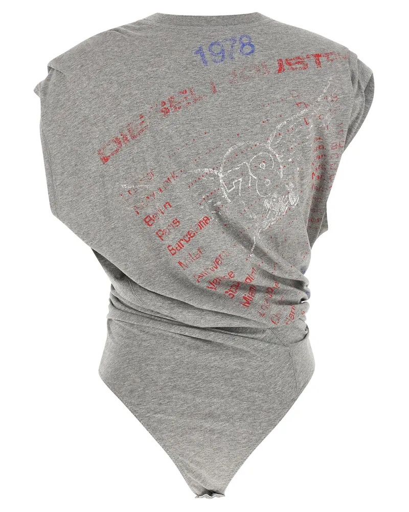 Diesel T-Noby Bodysuit — Gray Gray
