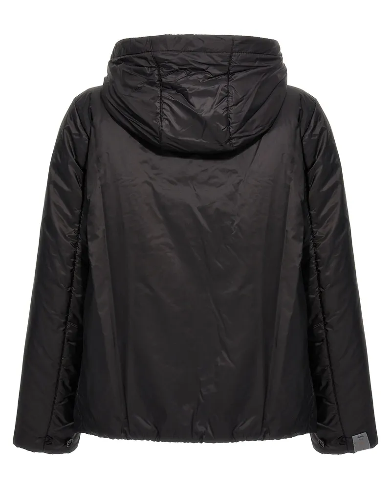 Max Mara Women's Black Polyester Shell Jacket Clothing Black