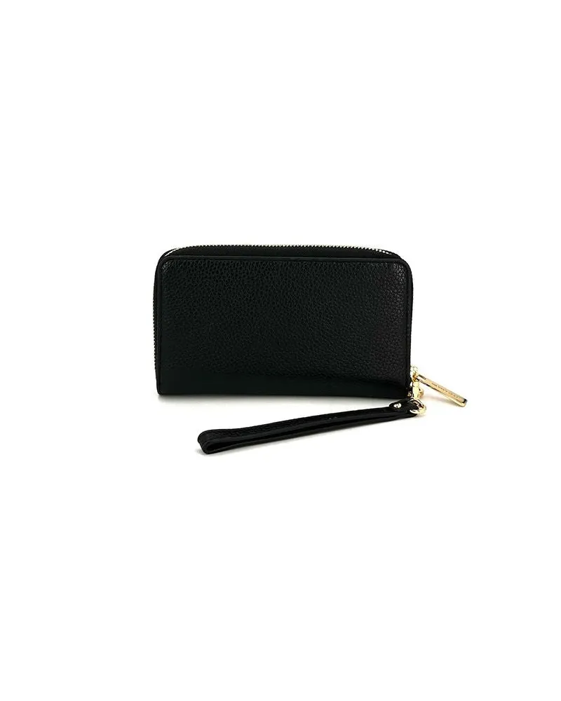Michael Kors Women's Wallet Black Leather Bags Black