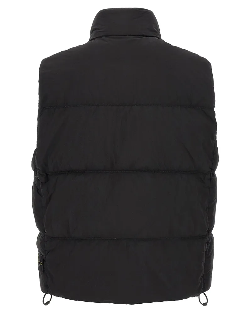 Stone Island Quilted Padded Vest — Black Black