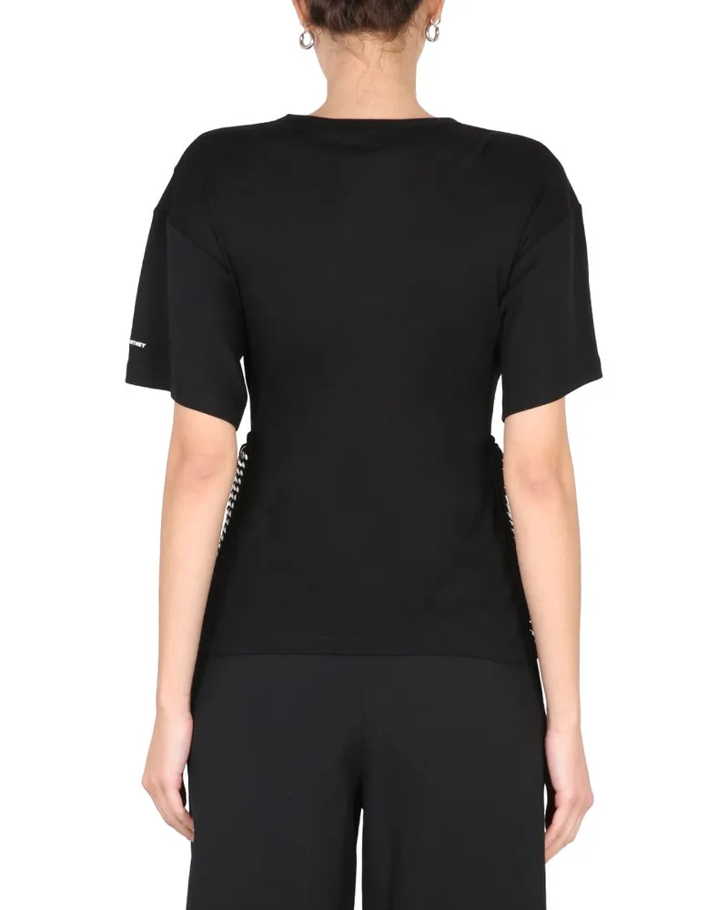 Stella McCartney Chain-Detail T-Shirt — Black Black