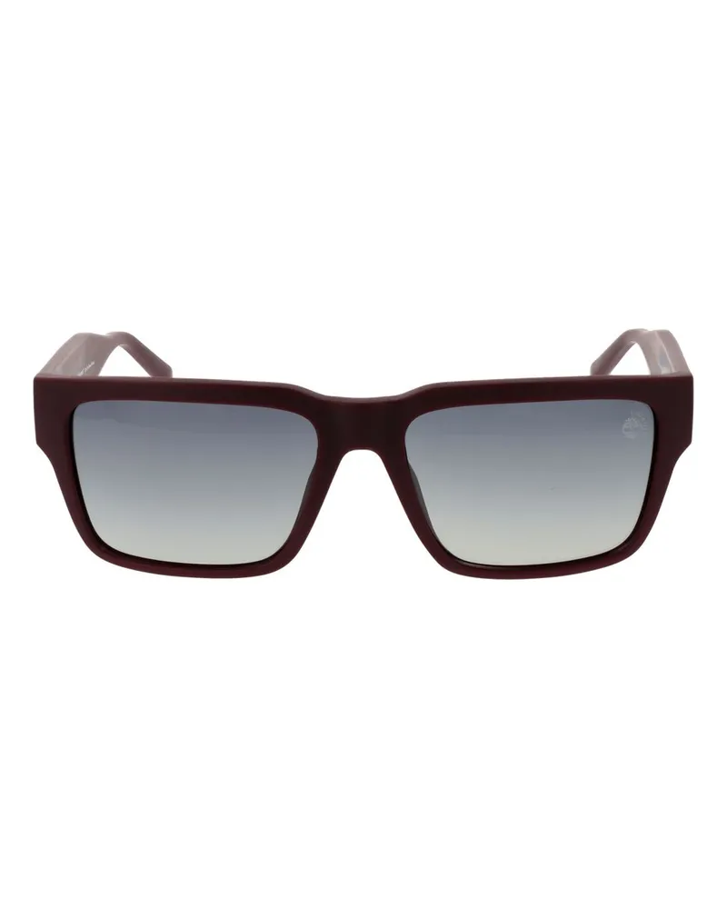 Timberland TI-1029380 Polarized Gradient Plastic Sunglasses — Burgundy Burgundy