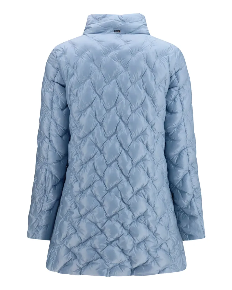 Herno Women's Midi Down Jacket Sky Blue Outer: Polyester Puffer Blue