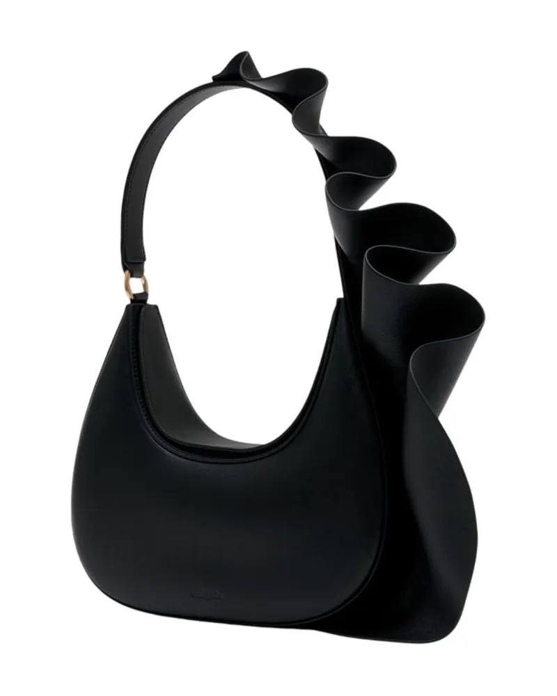 Cult Gaia Women's Zoella Shoulder Bag Black Cowhide Black