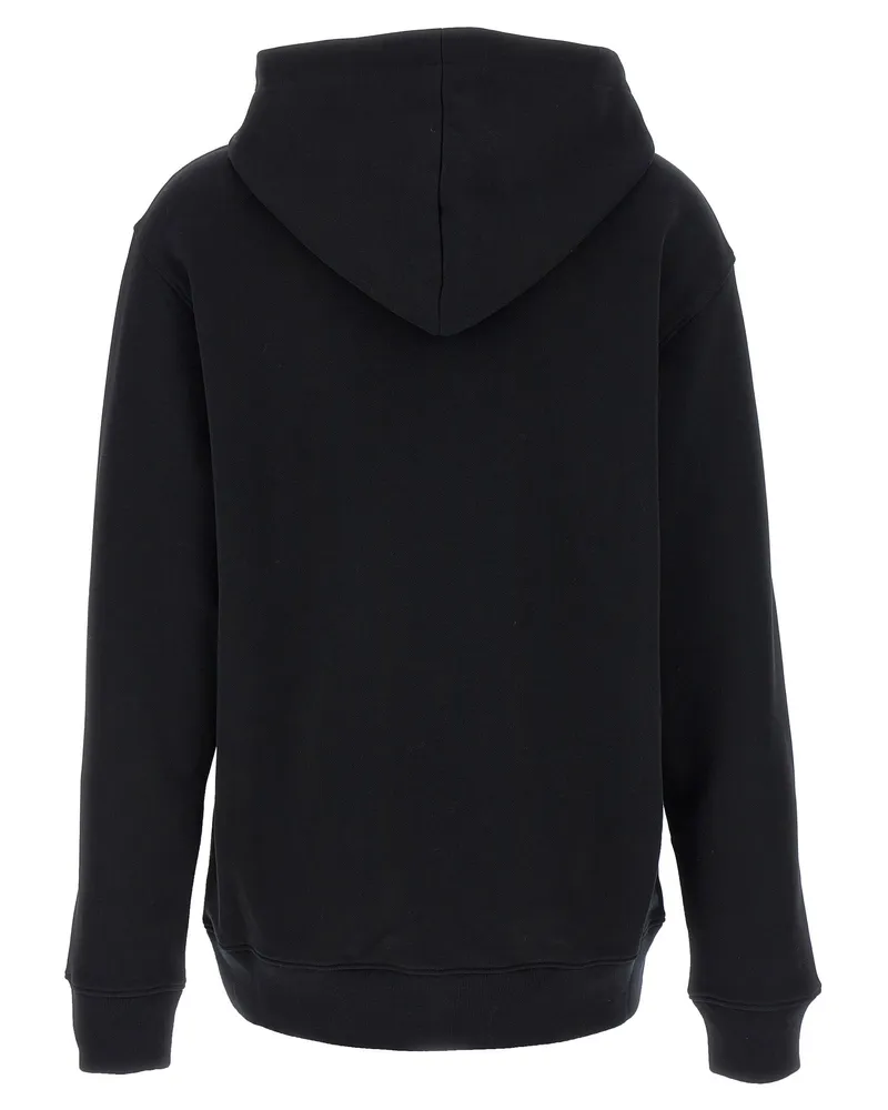 Moschino Women's Black Cotton Hoodie Clothing Black