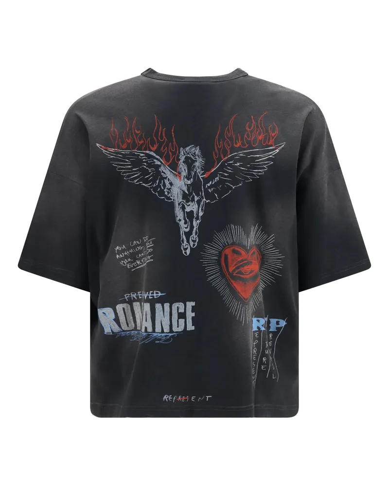 REPRESENT Heavier Than T-Shirt — Black Black