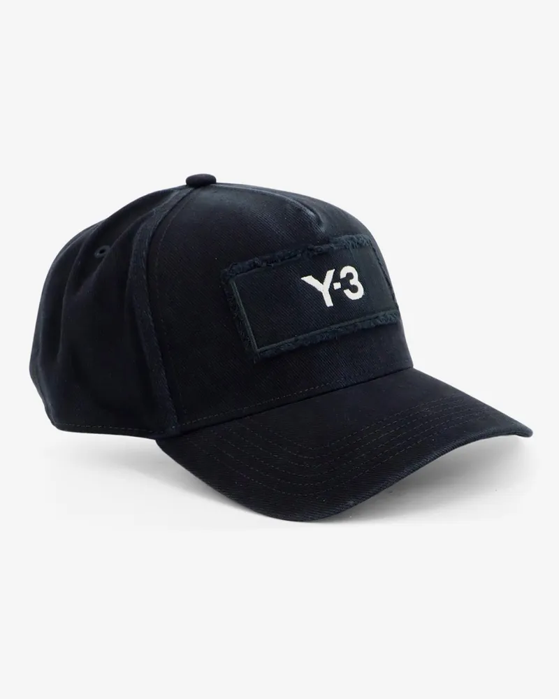 adidas Men's Baseball Cap Y-3 Race Black Cotton Hat Black
