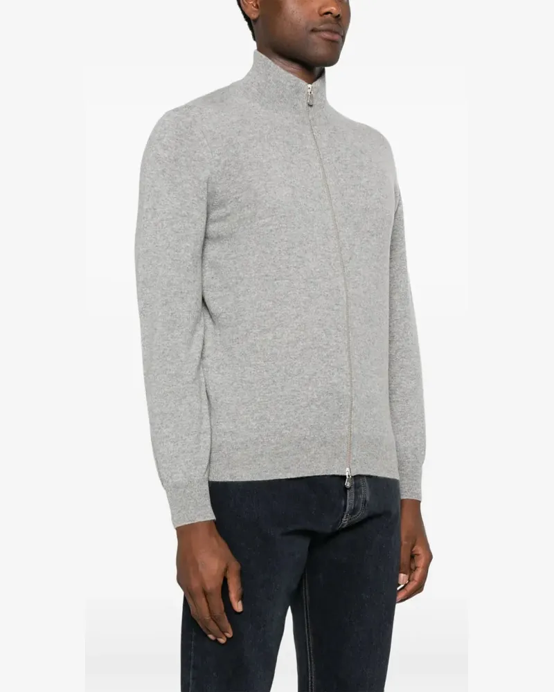 Brunello Cucinelli Women's Cashmere Cardigan Aw25 M Grey