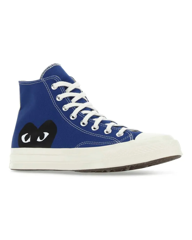 Comme des Garçons Unisex Blue Canvas Comme Des Garã§ons X Converse Sneakers Blue