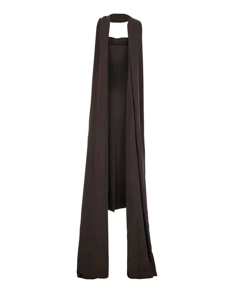 Solace London Women's Dress Martine Midaxi Brown Polyester Brown
