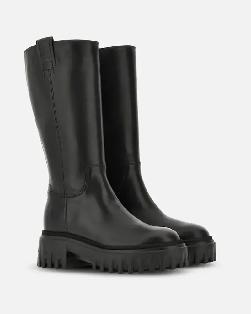 Hogan H25 Boot — Black Black