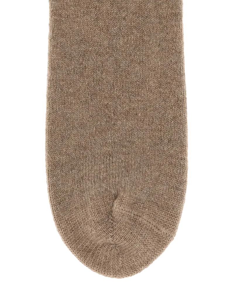 Gallo Cashmere Blend Socks — Beige Beige