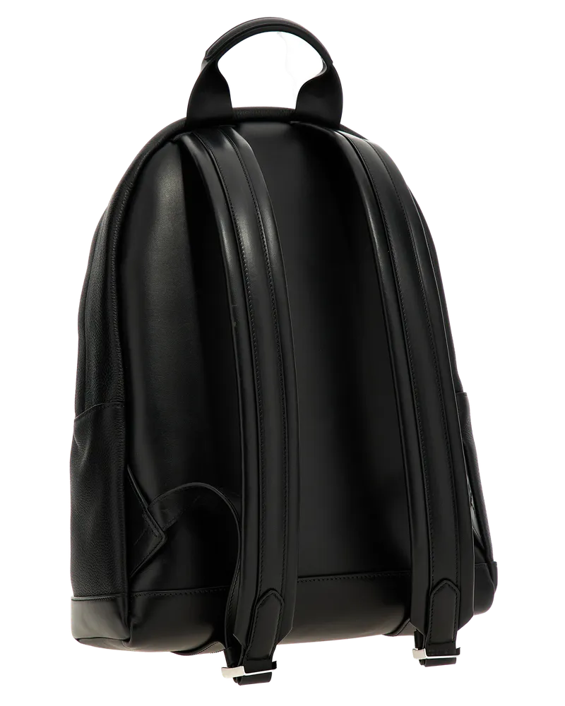 Tom Ford Men's Black Calfskin Backpack Black