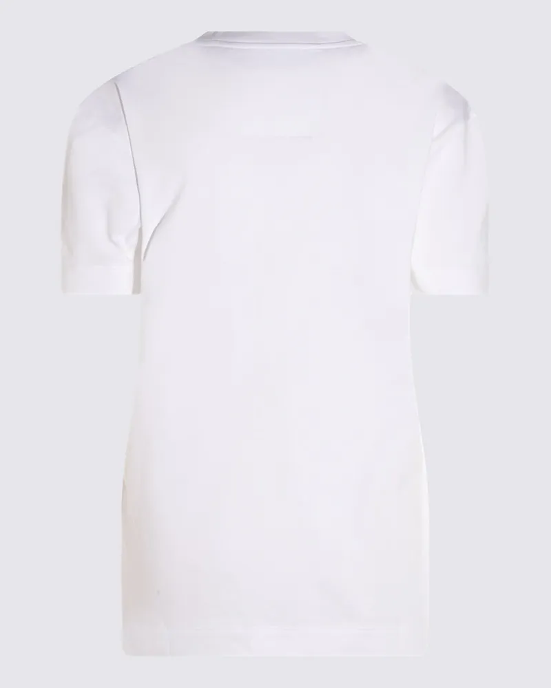 Givenchy Women's Logo-Embroidered T-Shirt White White