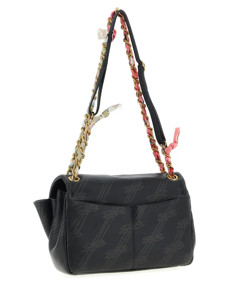 Balenciaga Women's Black Leather Shoulder Bag Black