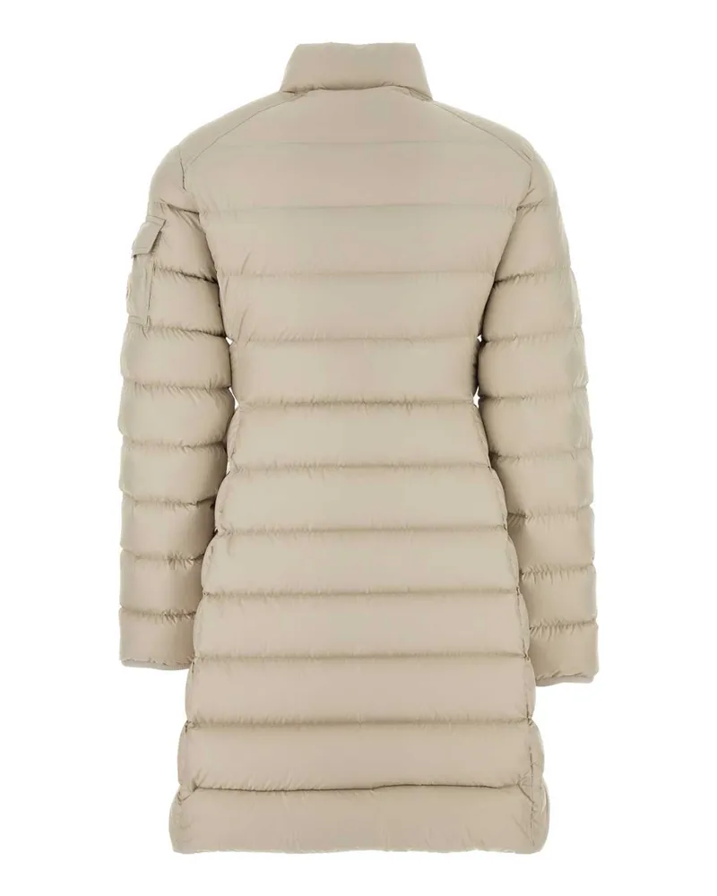 Moncler Women's Sand Polyester Igesse Down Jacket Ecru Cappotti Beige