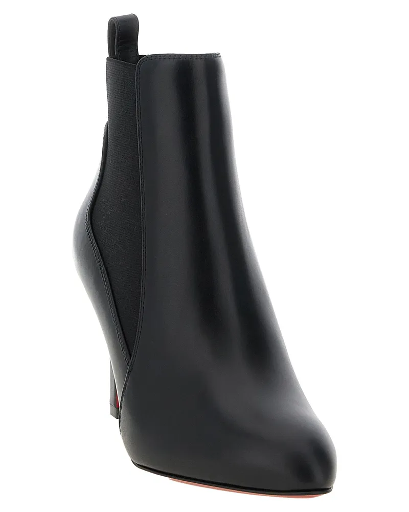 Christian Louboutin Fannylove Ankle Boot — Black Black