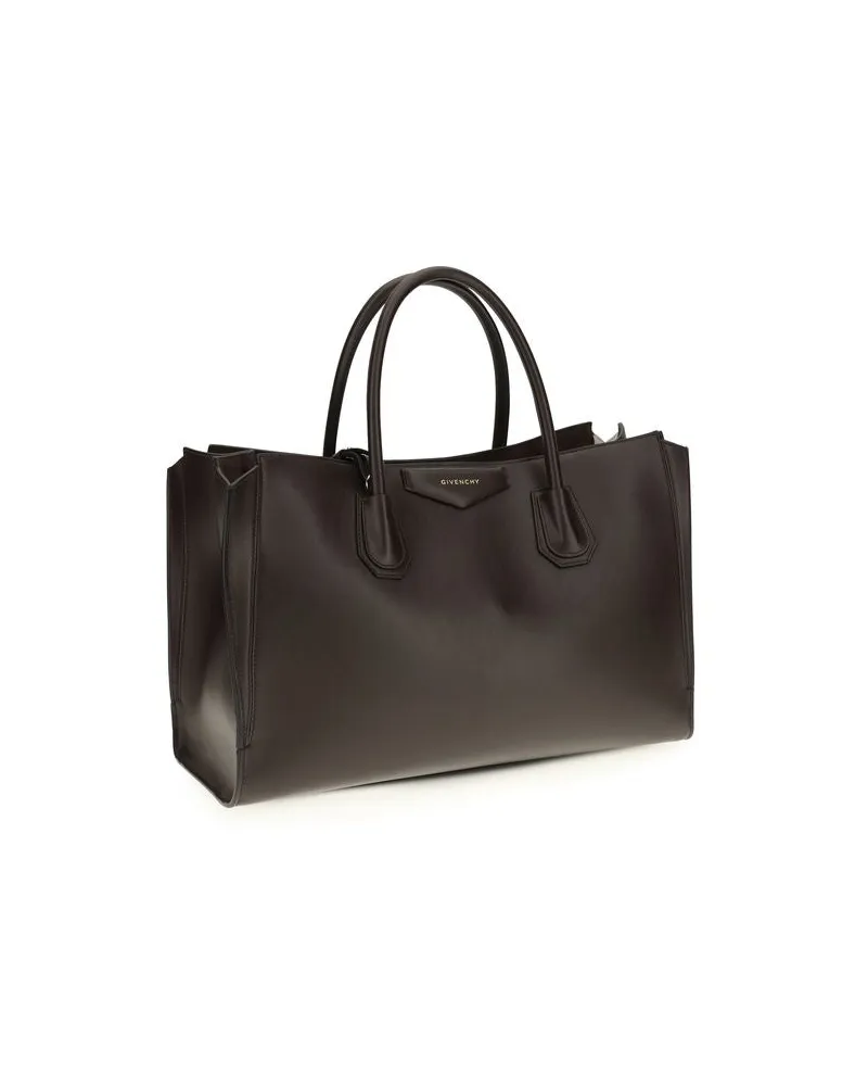 Givenchy Antigona Catchall Shoulder Bag — Brown Brown