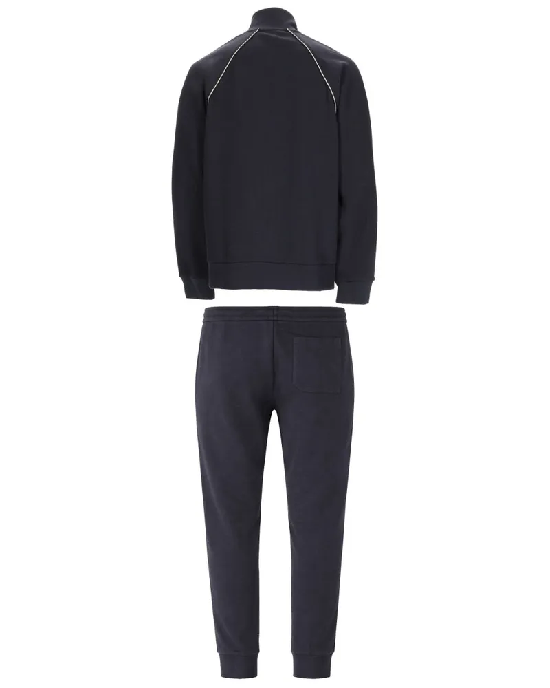 HUGO BOSS Cotton-Blend Joggers — Blue Blue