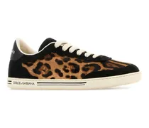 Women's Printed Calf Hair Saint Tropez Light Sneakers Leofnaturale