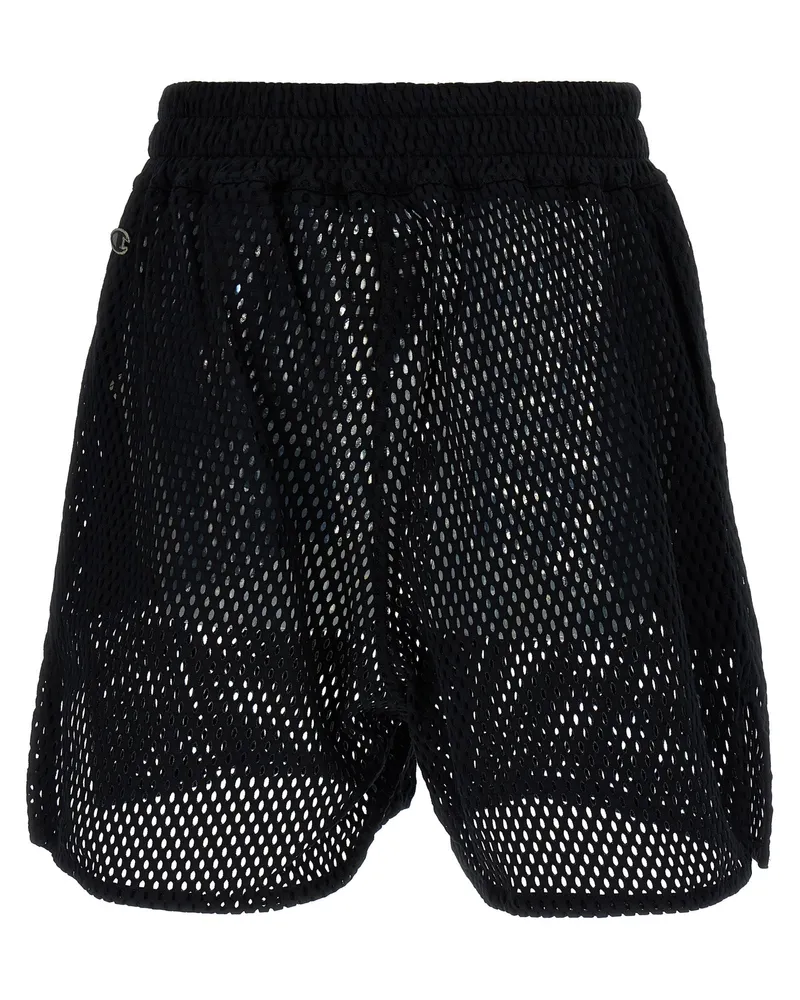 Rick Owens Women's Black Cotton Bermuda Shorts Black