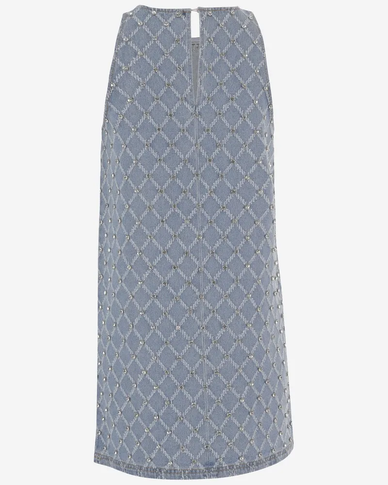 Pinko Women's Cotton Dress Light Blue Blue
