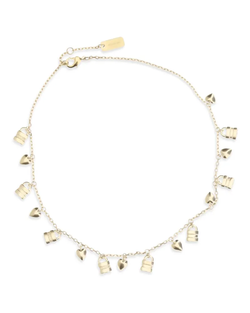 Chloé Women's Mini Paddington Necklace Vintage Gold Brass Necklaces Gold