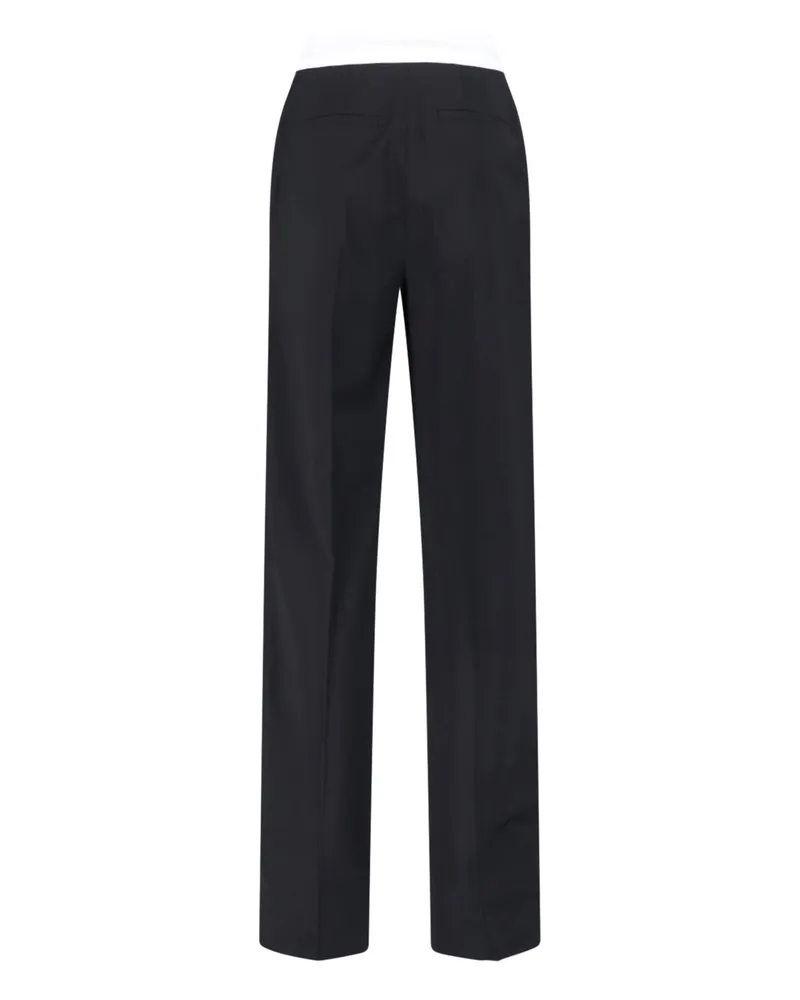 Alexander Wang Women's Trousers Black Wool Black