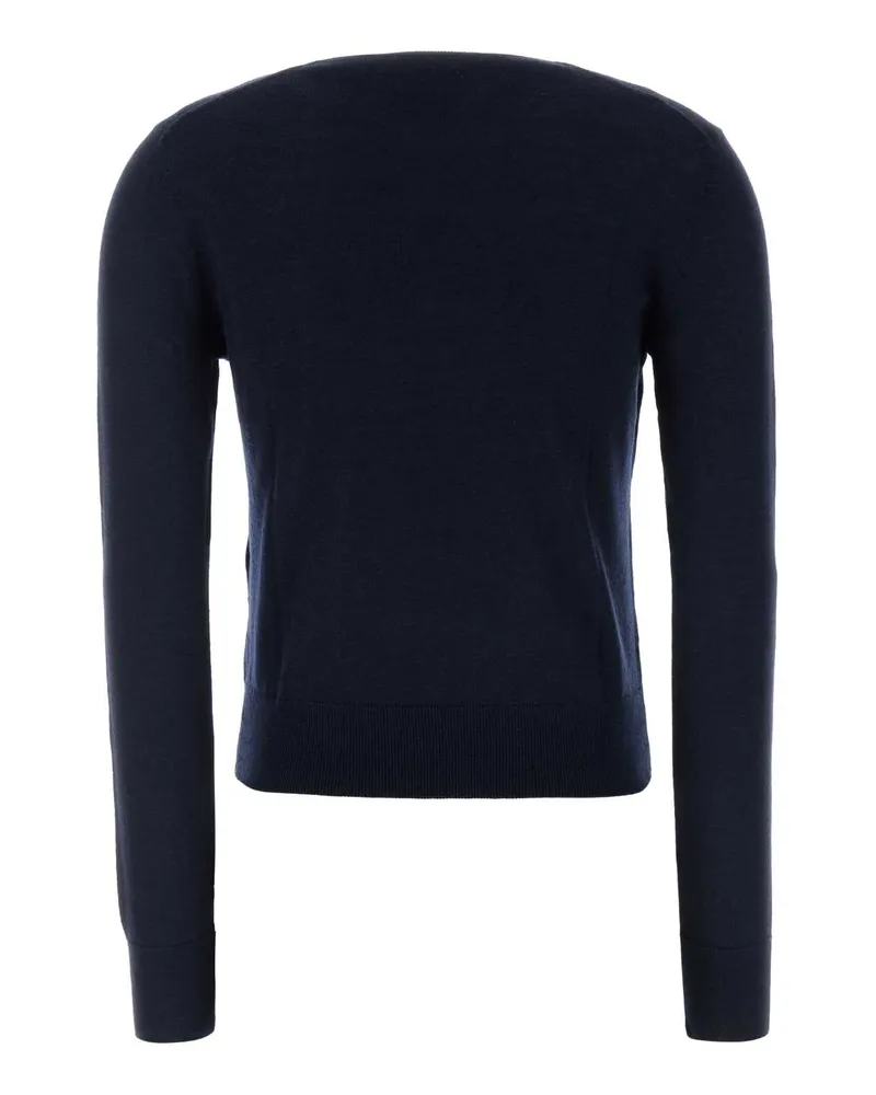Ralph Lauren Women's Wool Crew-Neck Sweater Navy Navy
