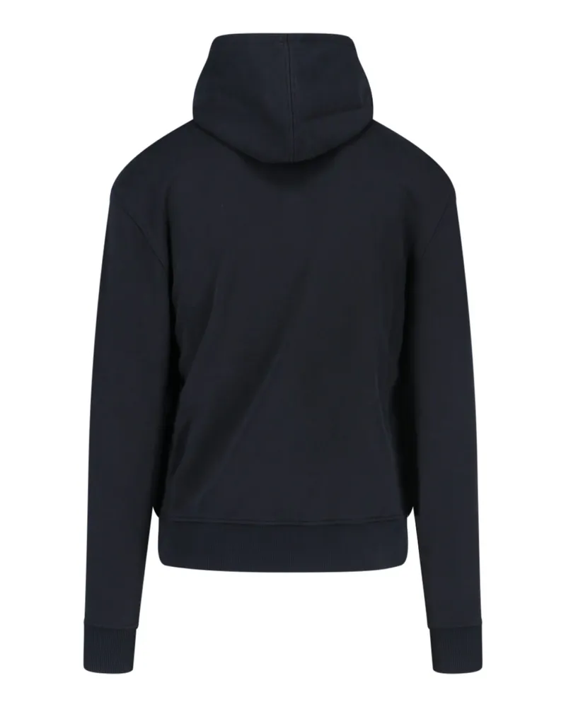AMI Paris Men's Ami Sweaters Black Cotton Black