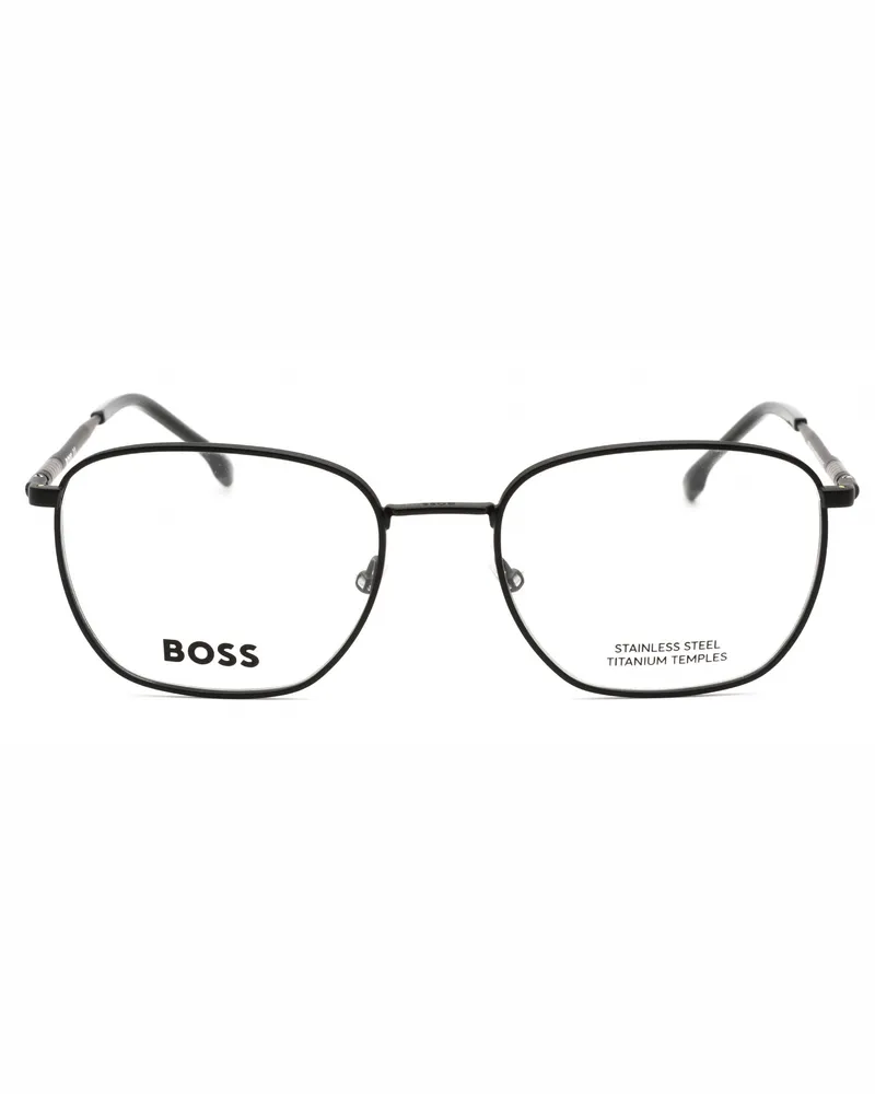 HUGO BOSS Men's 1415 Eyeglasses Silver Optical Glasses Sunglasses Silver