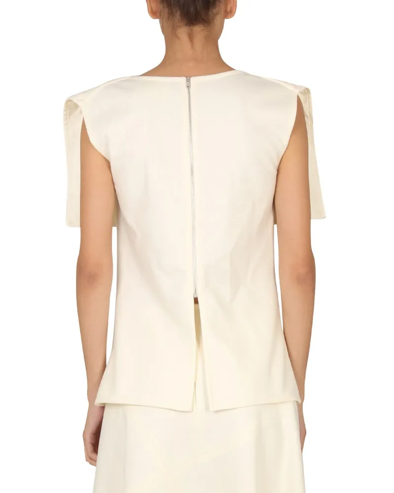 Jil Sander Wool Sweater — White White